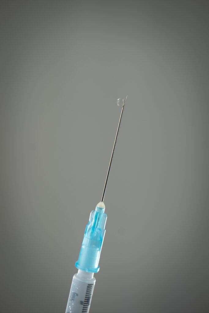 Photo of Botox injection syringe