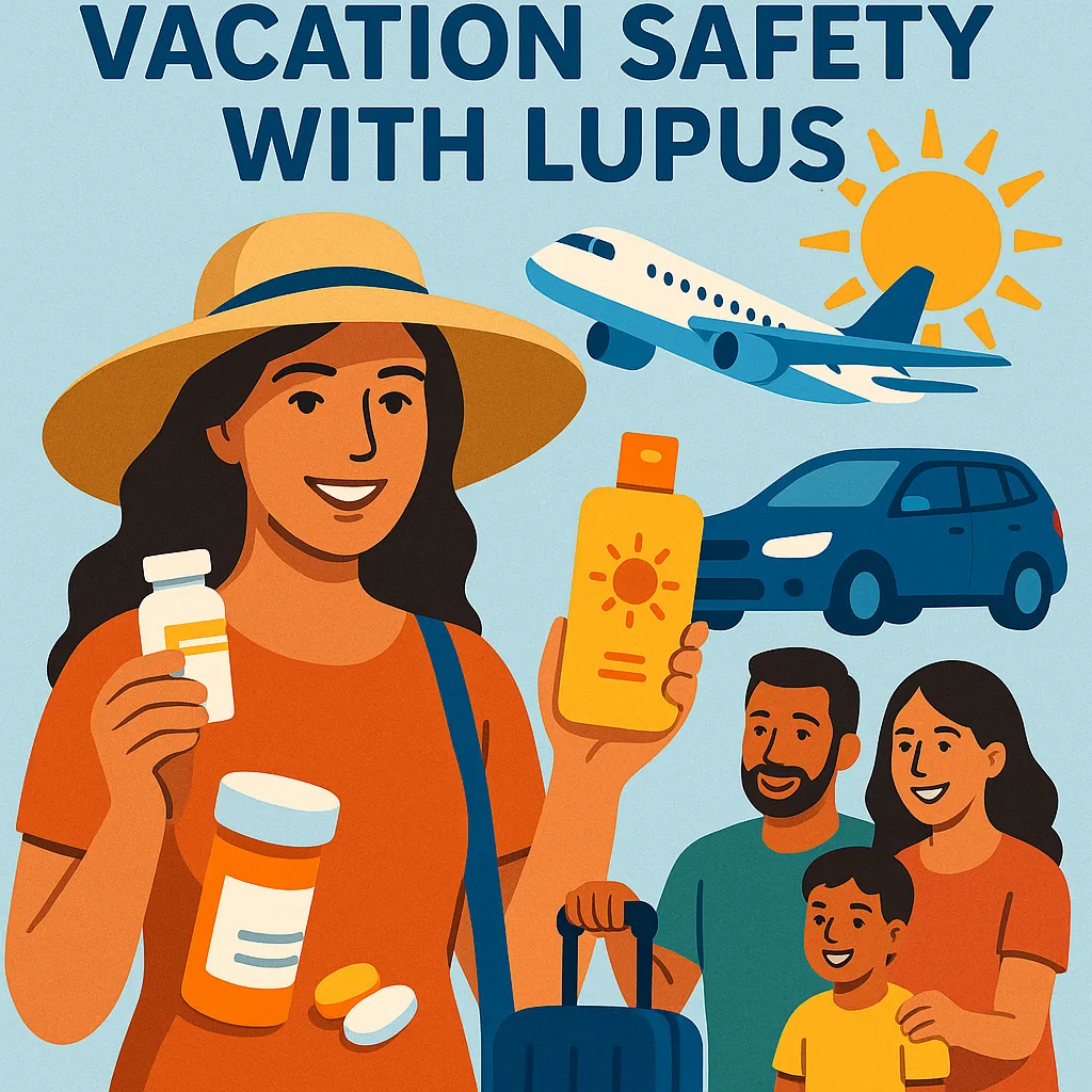 Vacation safety with lupus