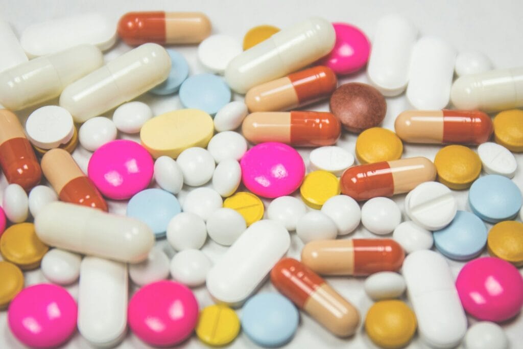assorted medication tables and capsules - medications and lupus