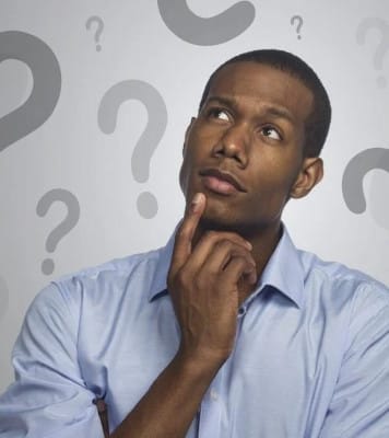 Black man thinking newly diagnosed with lupus